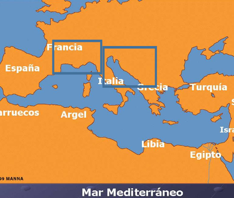 mapa dieta mediterraneo